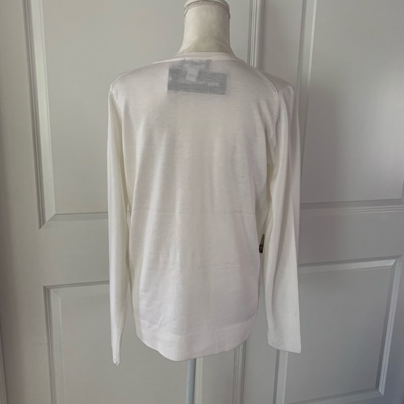 Karl Lagerfeld signature logo print pullover sweater - Picture 8 of 14